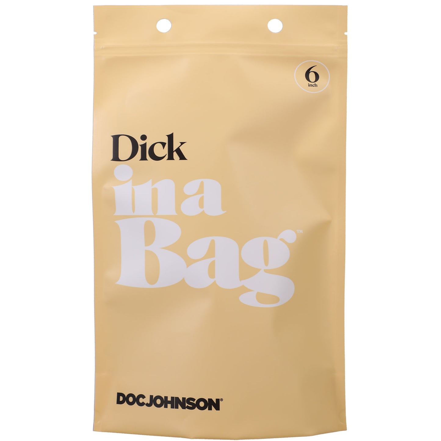 Dick in a Bag 6 Inch - Clear DJ5002-01-BG