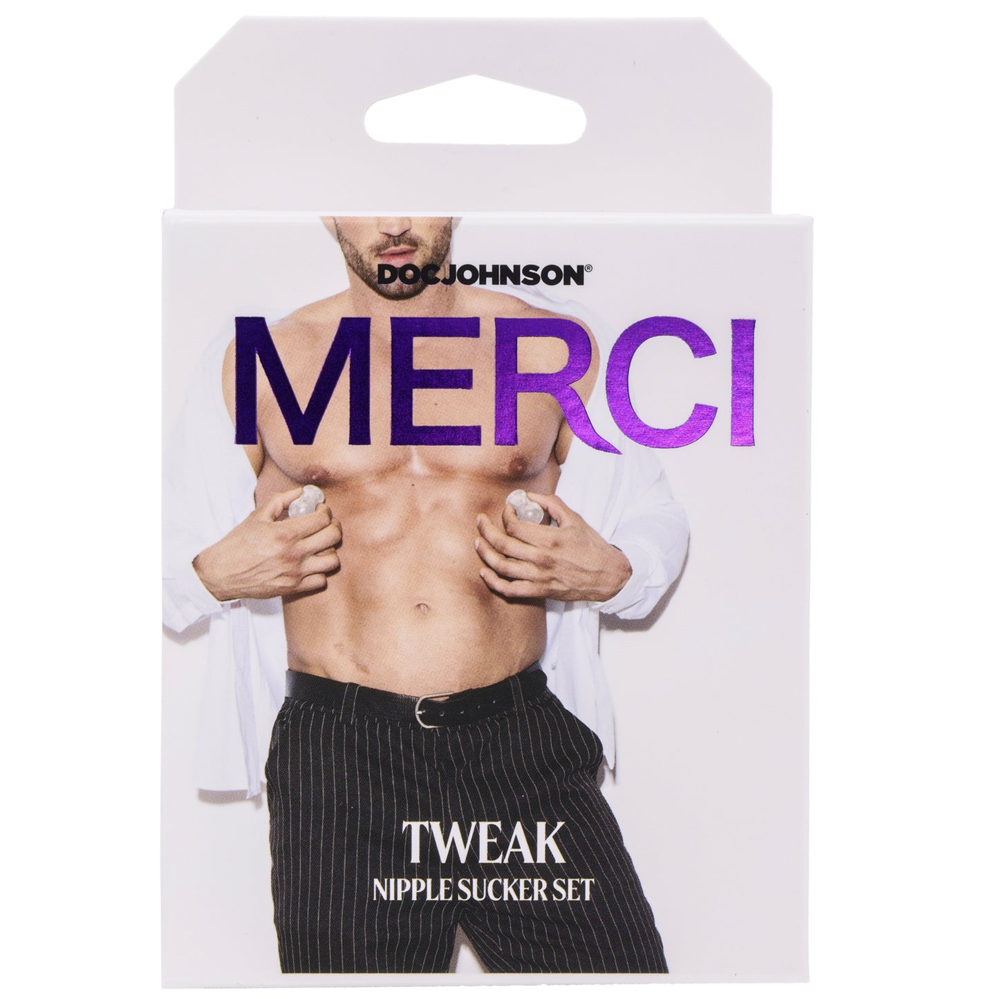 Merci - Tweak - Nipple Sucker Set - Clear DJ2404-02-BX