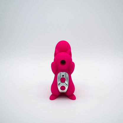 Screaming Squirrel Air Pulse and G-Spot Vibrator - Pink LAK-9102