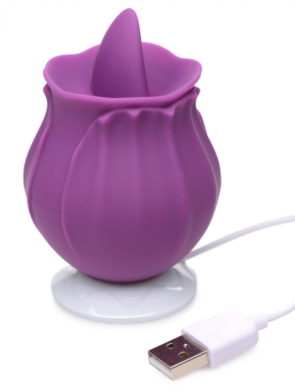 Inmi - Bloomgasm Wild Violet Licking Silicone  Stimulator - Violet INM-AG777