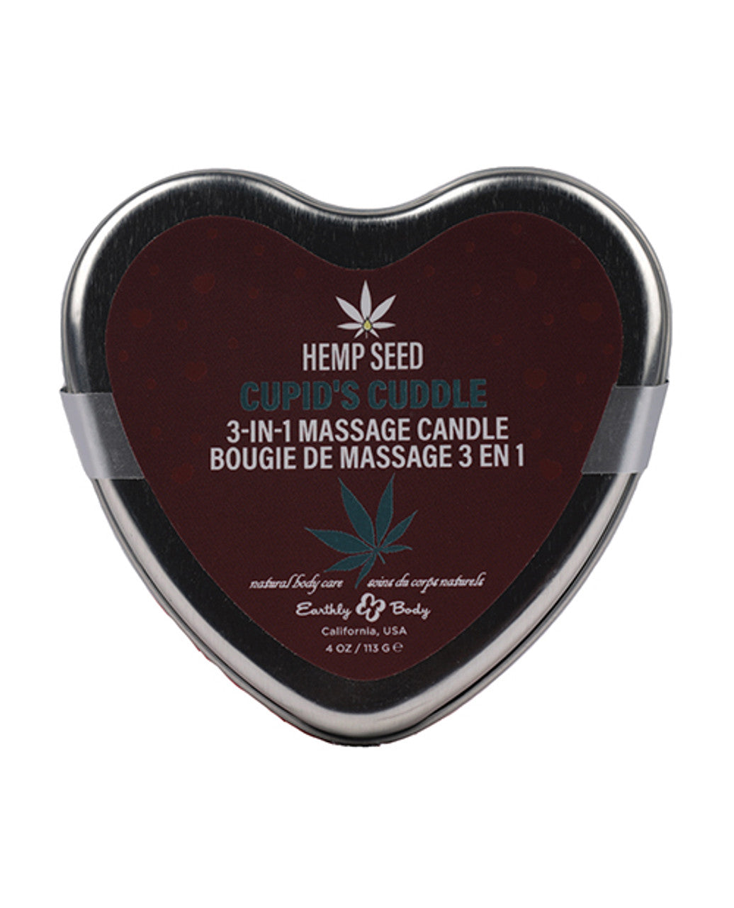 Hemp Seed 3-in-1 Valentines Day Candle - Cupid's Cuddle 4 Oz EB-HSCV024A