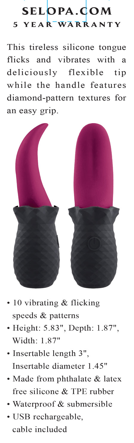 Tongue Teaser - Pink/black SL-RS-3298-2