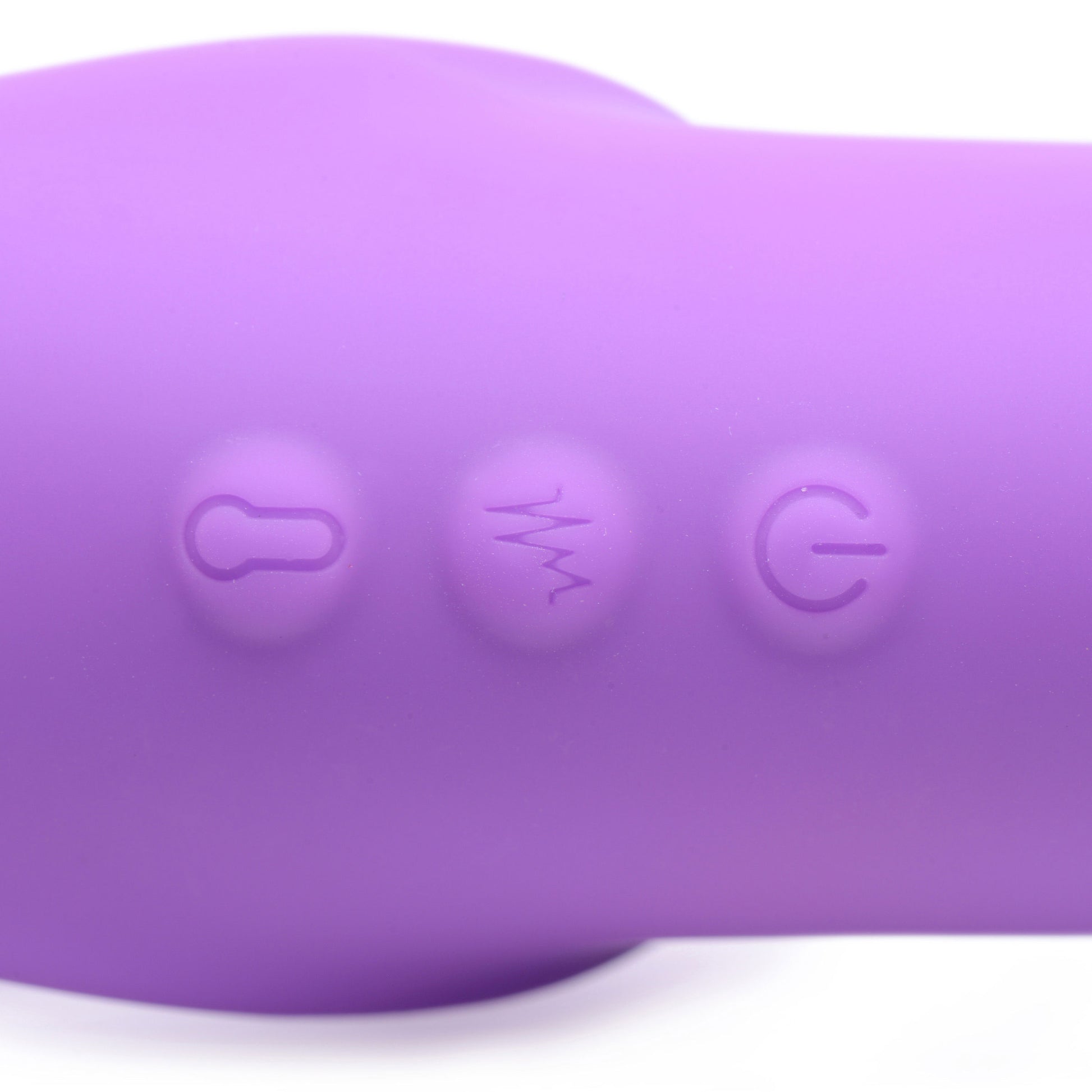 10x Ergo- Fit G-Pulse Inflatable and Vibrating  Strapless Strap- on - Purple SU-AG495-PUR