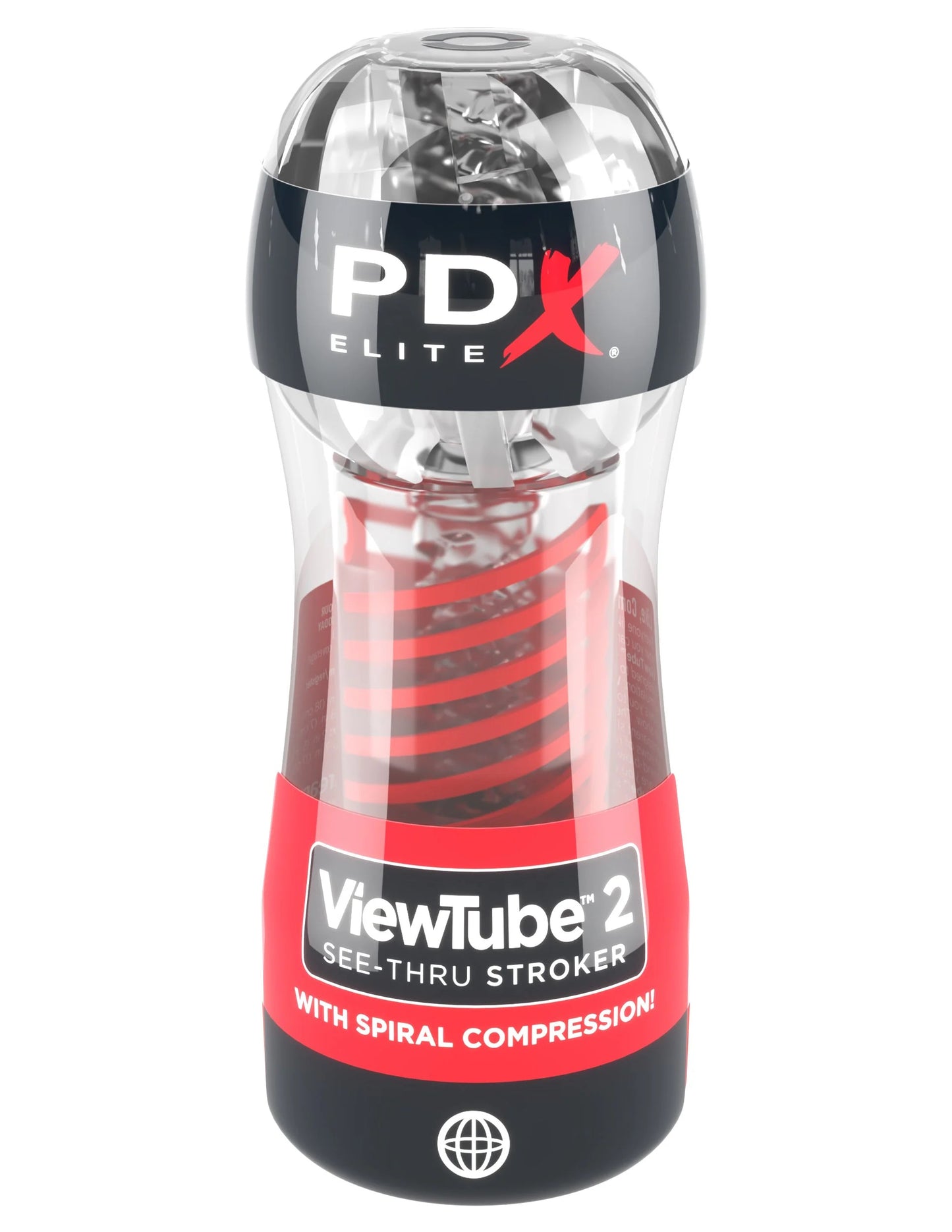 Pdx Elite Viewtube 2 Stroker - Clear PDRD544