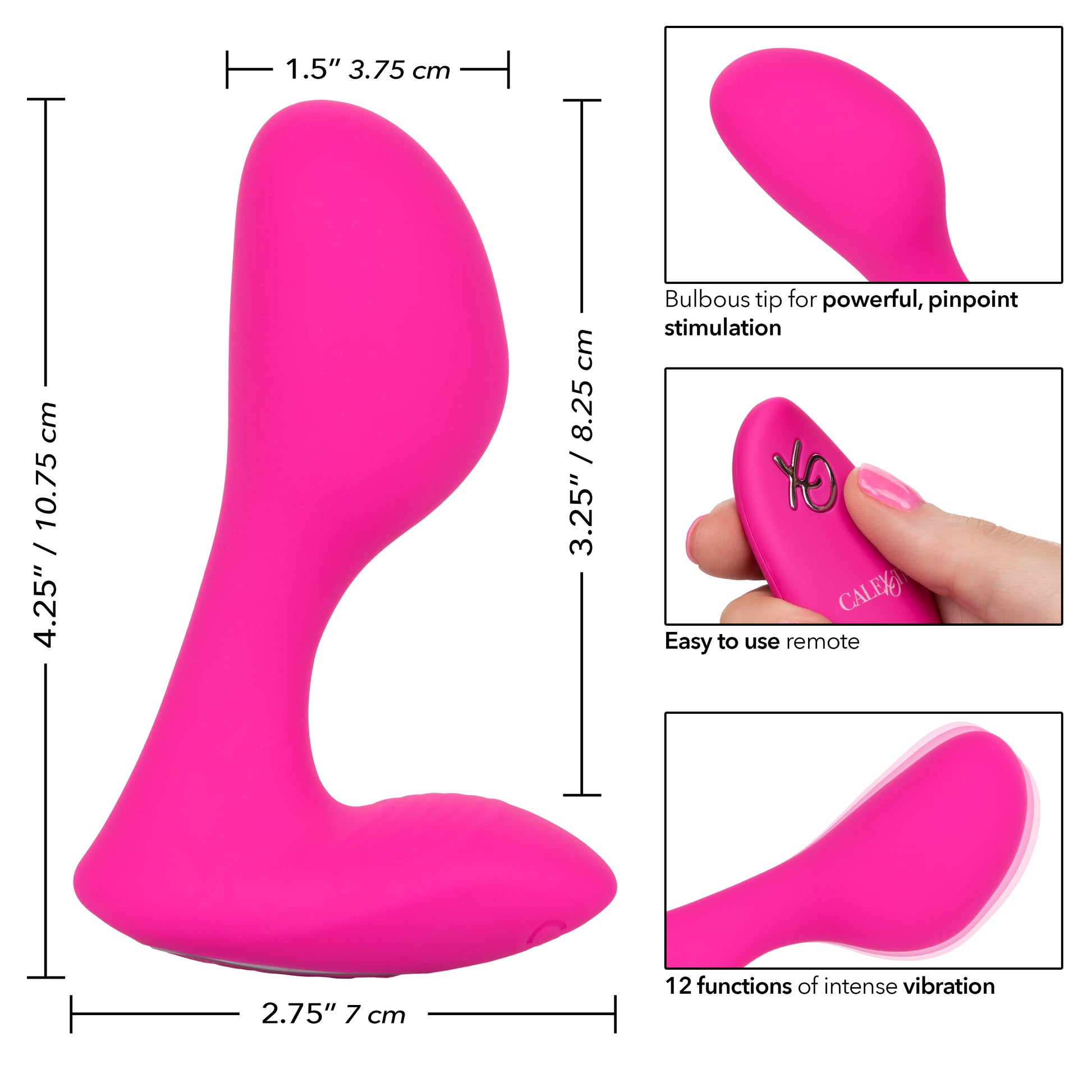 Silicone Remote G-Spot Arouser SE0077633