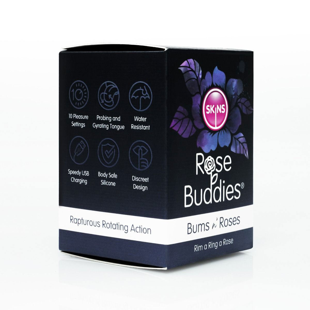 Skins Rose Buddies -the Bums N Rose - Black CC-SKRBBNR