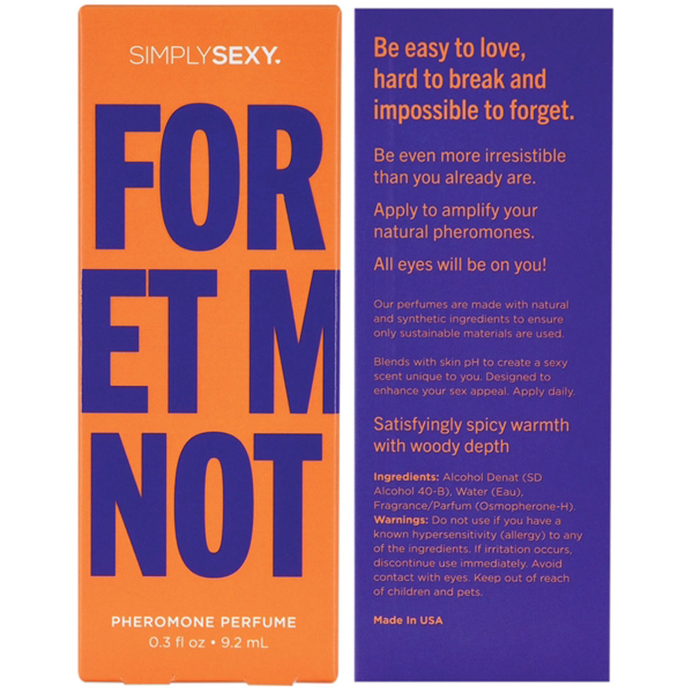 Simply Sexy Pheromone Perfume Forget Me Not 0.3  Oz SSY2505-00