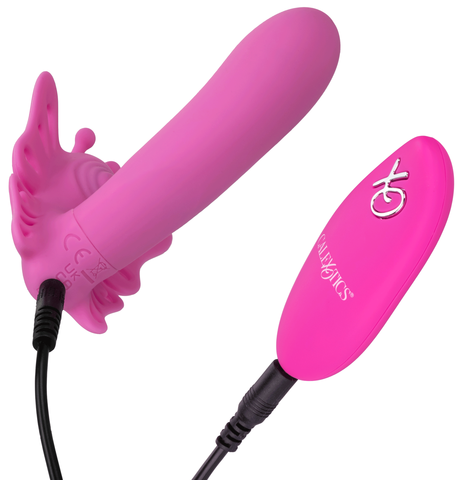 Venus Butterfly Silicone Remote Pulsating Venus G  - Pink SE0583153