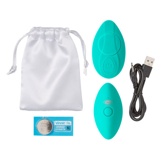 Cloud 9 Panty Pleasures Magnetic Panty Vibe - Teal WTC959