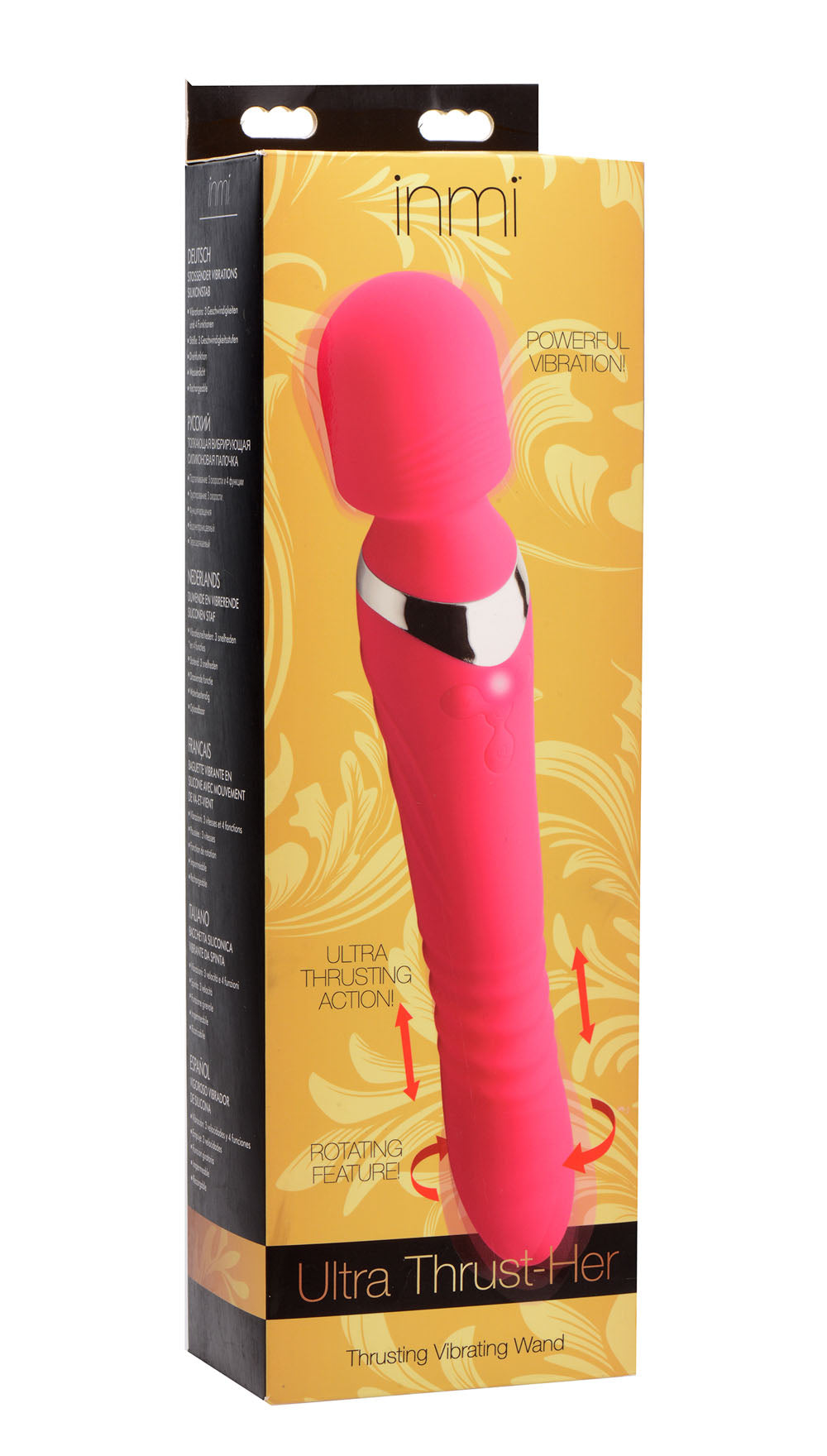 Ultra Thrusting and Vibrating Silicone Wand INM-AF472