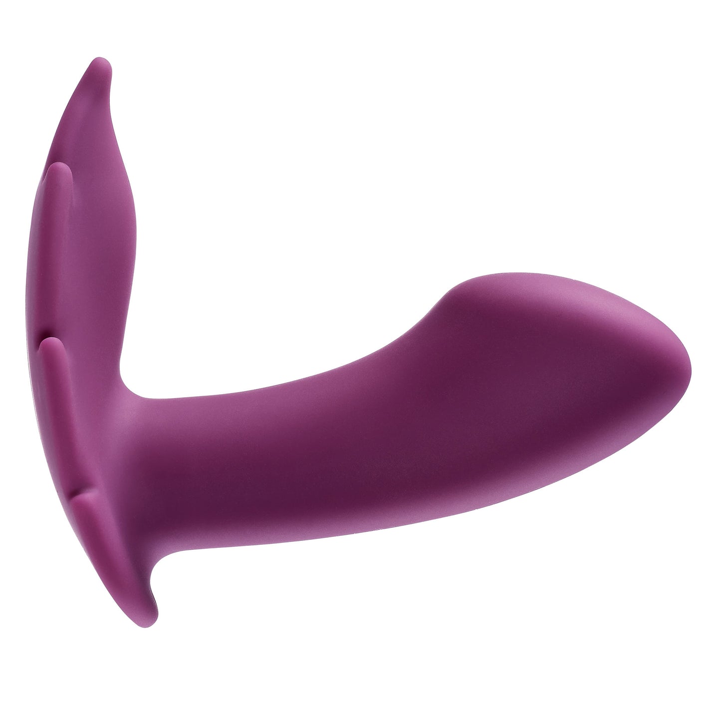 Partner Panty Leaf Vibrator With Remote Control -  Plum WTC941