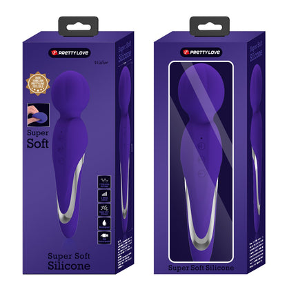 Walter Super Soft Silicone Wand - Violet BI-014622-3